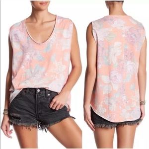 We The Free Gardenia High Low Tee